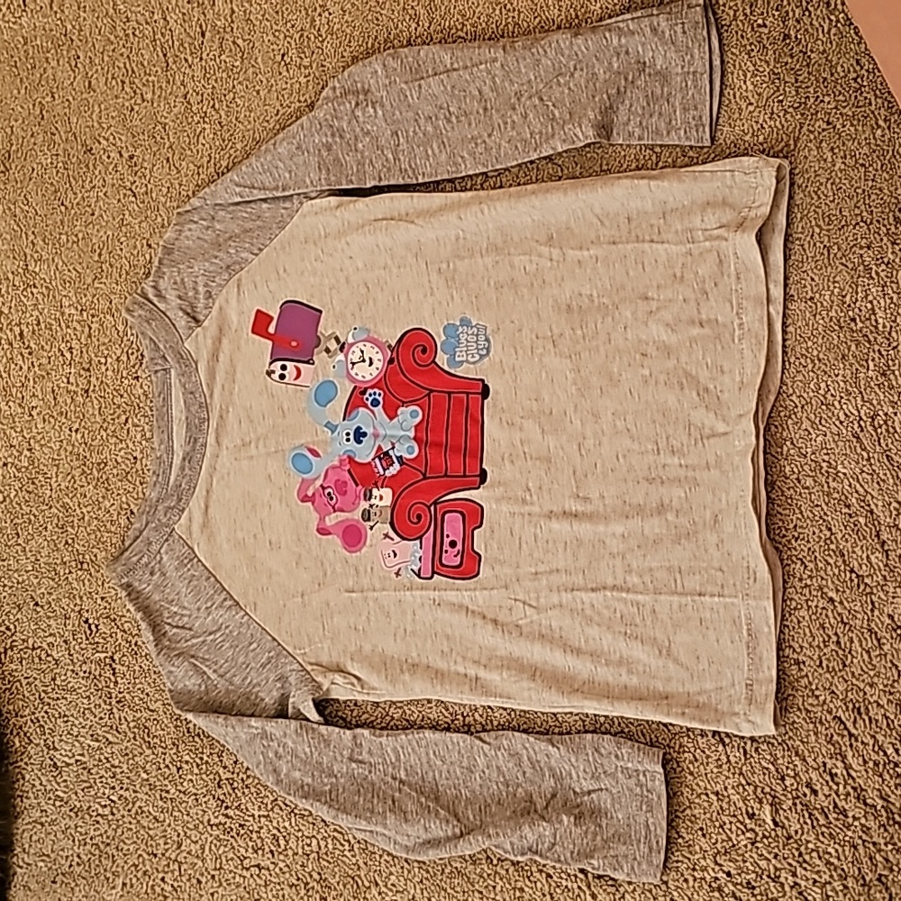 Jumping Beans Blue's Clues Long Sleeve TShirt 5T